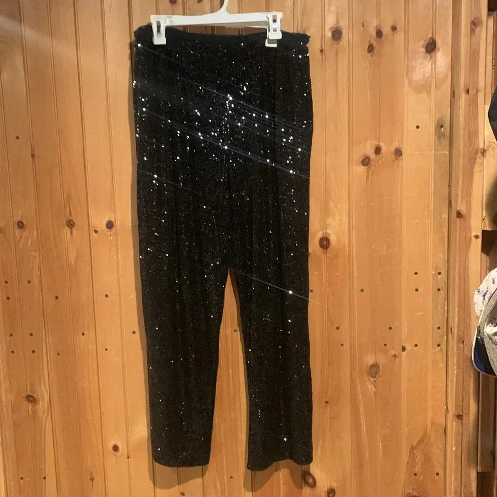 FARM RIO sequin pants